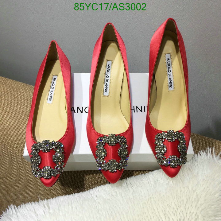 Manolo Blahnik-Women Shoes Code: AS3002 $: 85USD