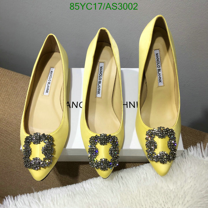 Manolo Blahnik-Women Shoes Code: AS3002 $: 85USD