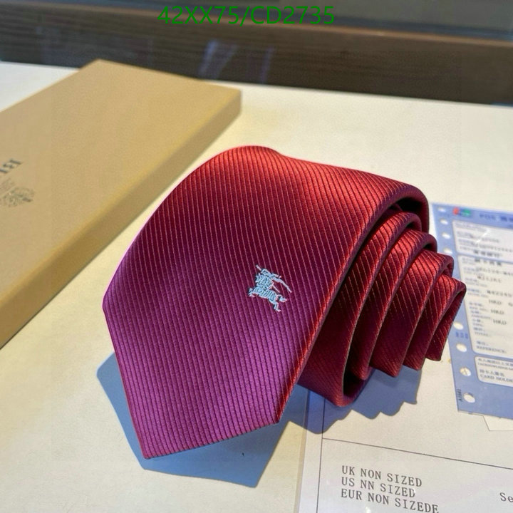 Burberry-Ties Code: CD2735 $: 42USD