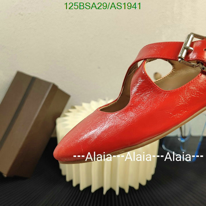 ALAIA-Women Shoes Code: AS1941 $: 125USD