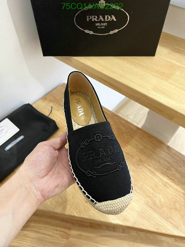 Prada-Women Shoes Code: AS2222 $: 75USD