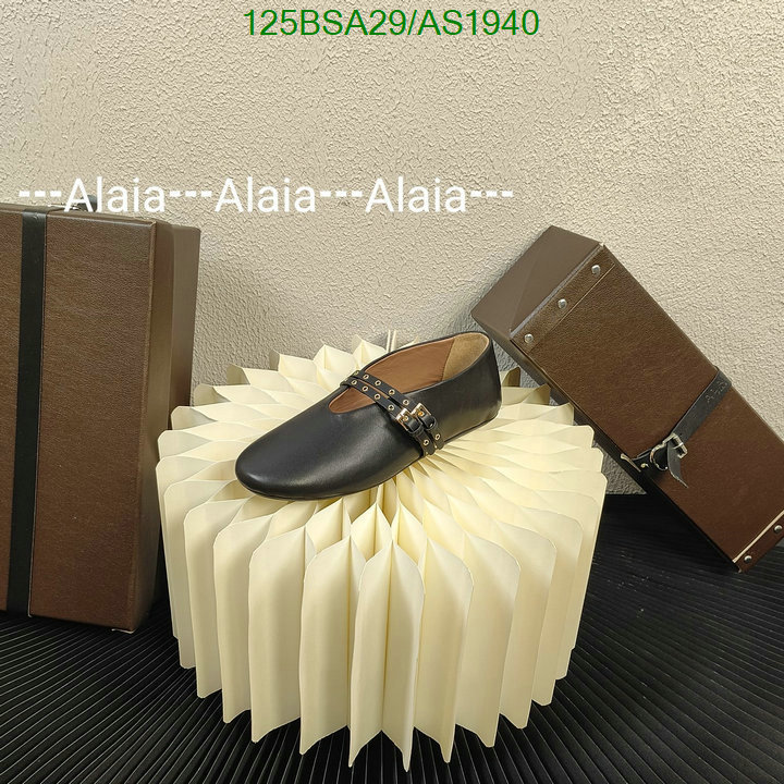 ALAIA-Women Shoes Code: AS1940 $: 125USD