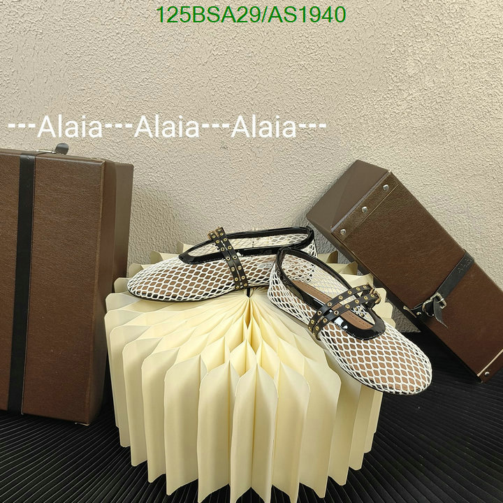 ALAIA-Women Shoes Code: AS1940 $: 125USD