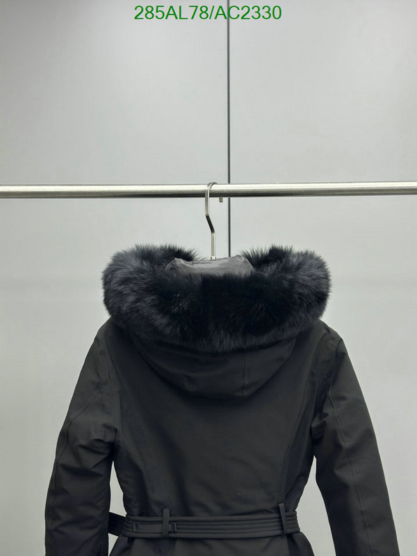 Moncler-Down jacket Women Code: AC2330 $: 285USD