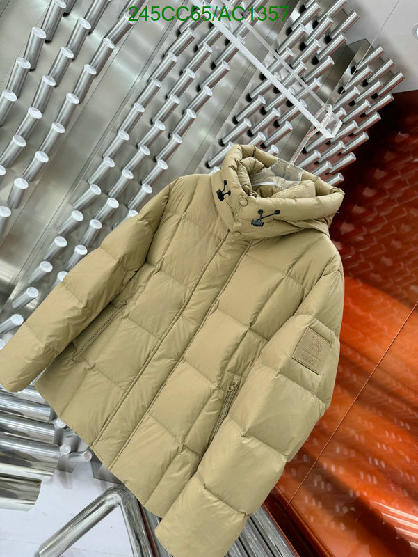 Burberry-Down jacket Men Code: AC1357 $: 245USD