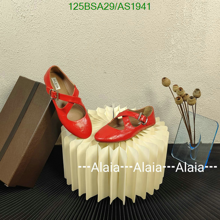 ALAIA-Women Shoes Code: AS1941 $: 125USD