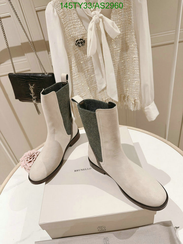 Brunello Cucinelli-Women Shoes Code: AS2960 $: 145USD