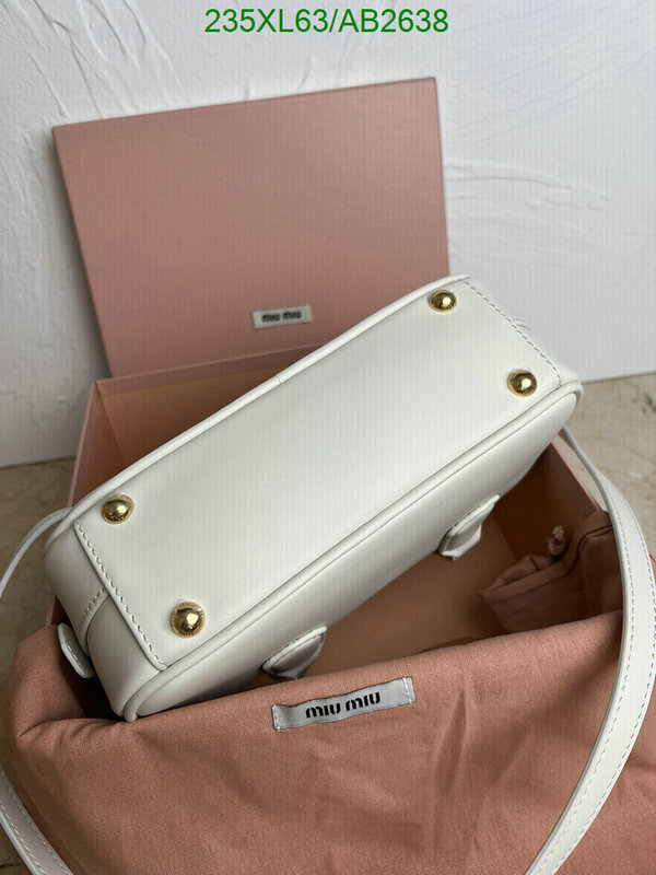 Miu Miu-Bag-Mirror Quality Code: AB2638 $: 235USD