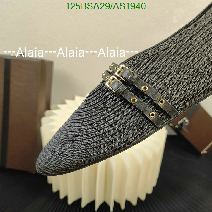 ALAIA-Women Shoes Code: AS1940 $: 125USD