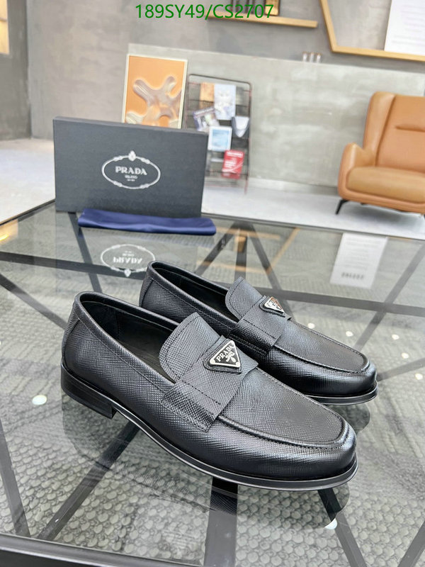 Prada-Men shoes Code: CS2707 $: 189USD