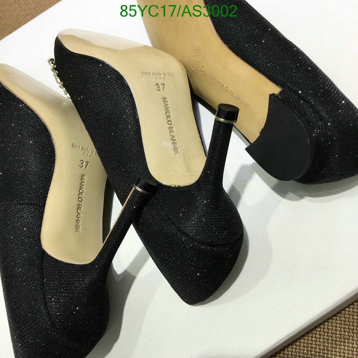 Manolo Blahnik-Women Shoes Code: AS3002 $: 85USD