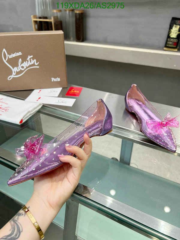 Christian Louboutin-Women Shoes Code: AS2975 $: 119USD