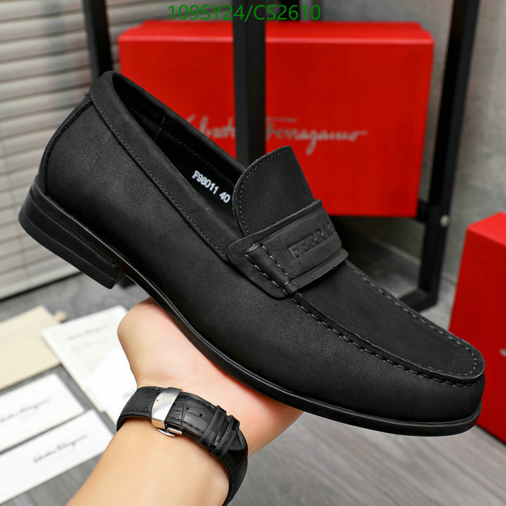 Ferragamo-Men shoes Code: CS2610 $: 109USD