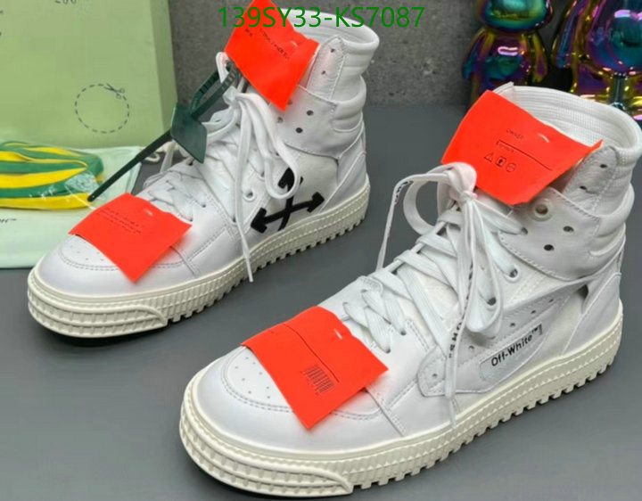 Off-White-Women Shoes Code: KS7087 $: 139USD