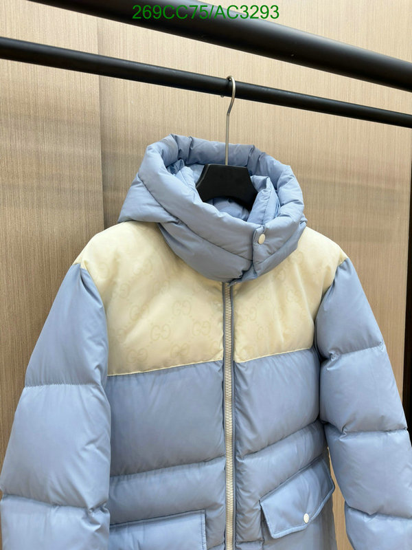 Gucci-Down jacket Women Code: AC3293 $: 269USD