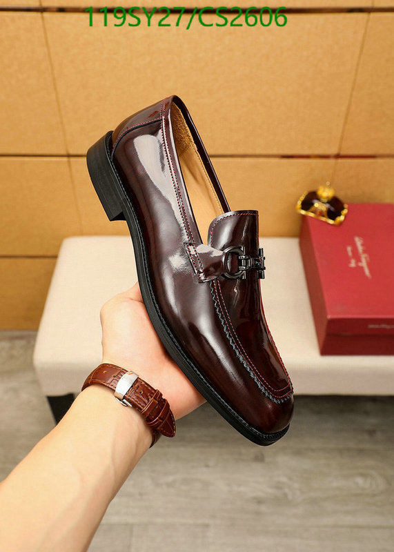 Ferragamo-Men shoes Code: CS2606 $: 119USD