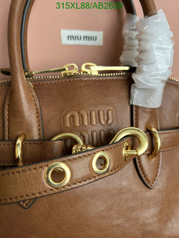 Miu Miu-Bag-Mirror Quality Code: AB2639 $: 315USD