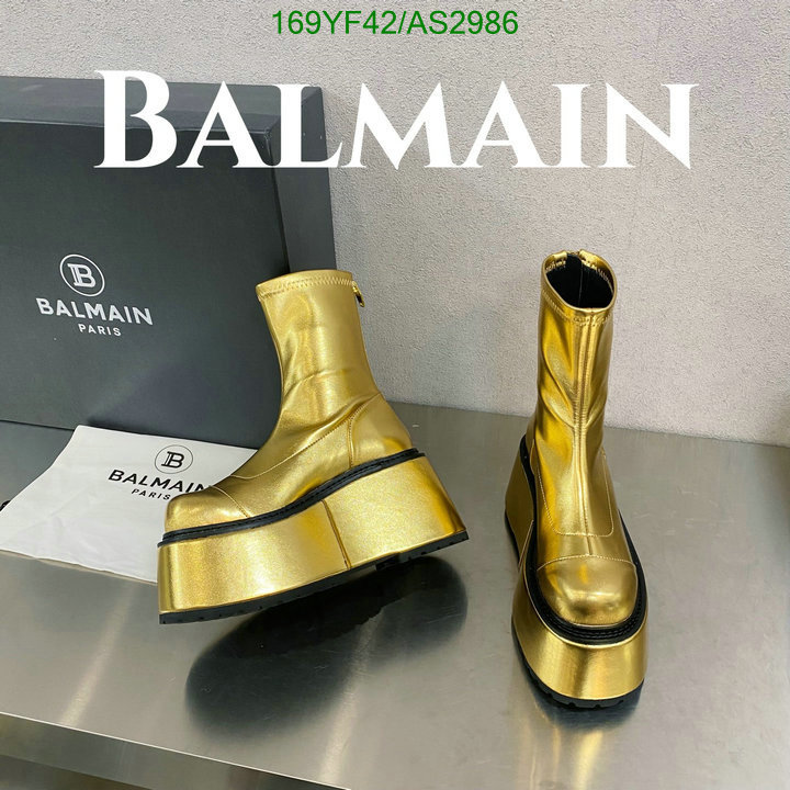 Balmain-Women Shoes Code: AS2986 $: 169USD