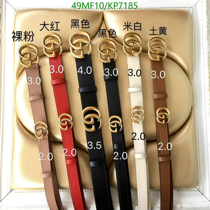 Gucci-Belts Code: KP7185 $: 49USD