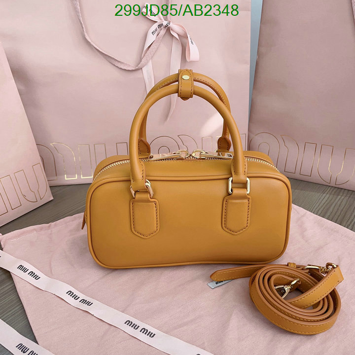 Miu Miu-Bag-Mirror Quality Code: AB2348 $: 299USD