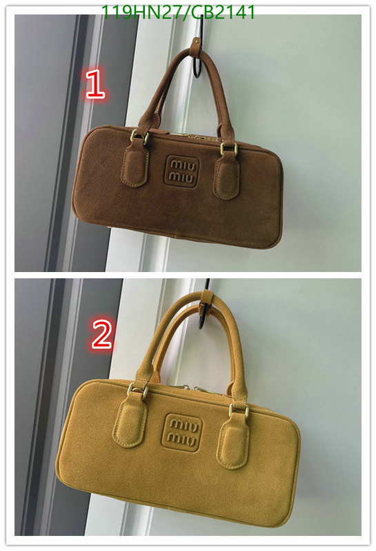 Miu Miu-Bag-4A Quality Code: CB2141 $: 125USD