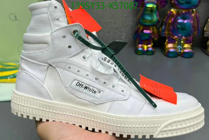 Off-White-Women Shoes Code: KS7087 $: 139USD