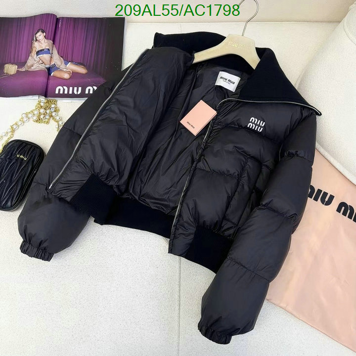 Miu Miu-Down jacket Women Code: AC1798 $: 209USD