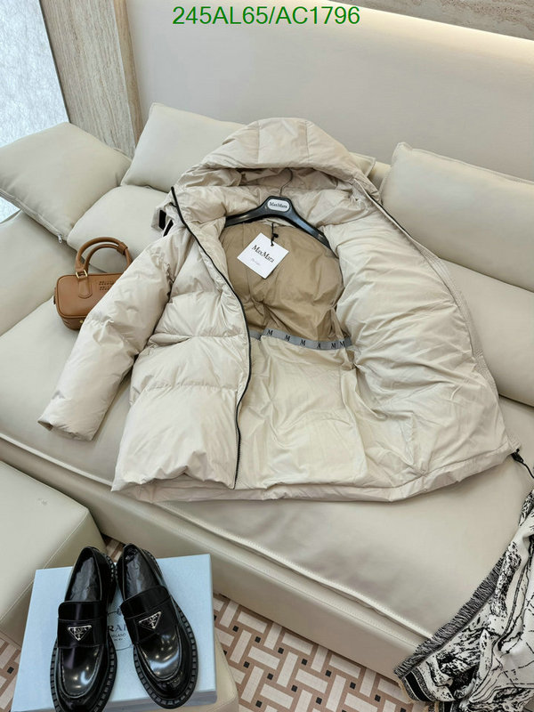 MaxMara-Down jacket Women Code: AC1796 $: 245USD