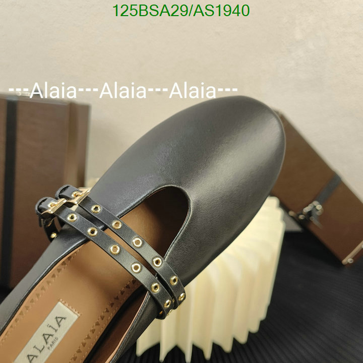 ALAIA-Women Shoes Code: AS1940 $: 125USD