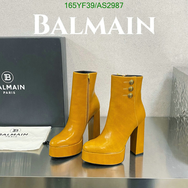 Balmain-Women Shoes Code: AS2987 $: 165USD