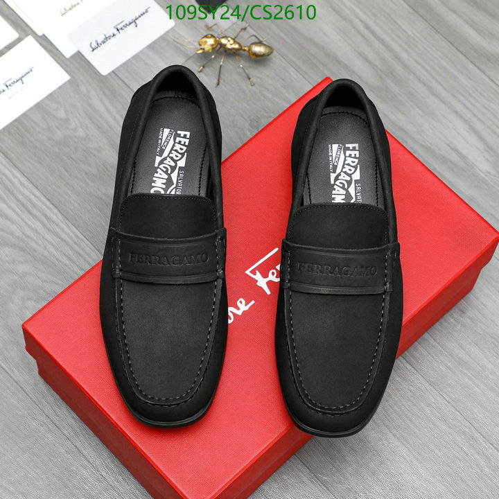 Ferragamo-Men shoes Code: CS2610 $: 109USD