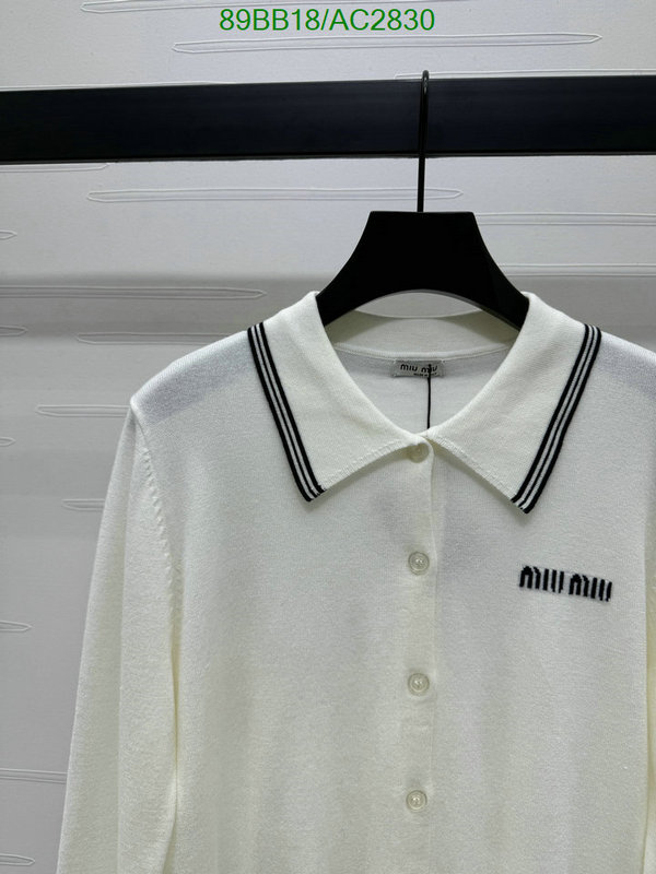 MIUMIU-Clothing Code: AC2830 $: 89USD