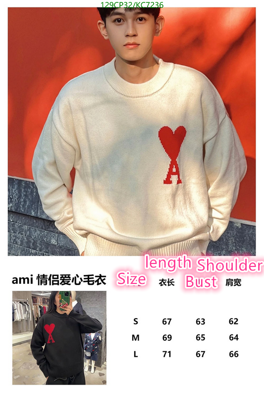 AMI-Clothing Code: KC7236 $: 129USD