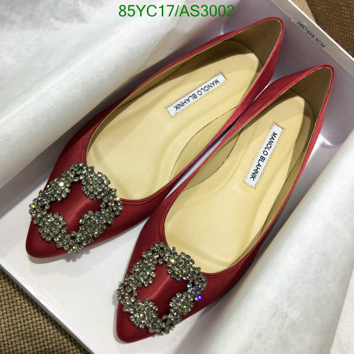 Manolo Blahnik-Women Shoes Code: AS3002 $: 85USD