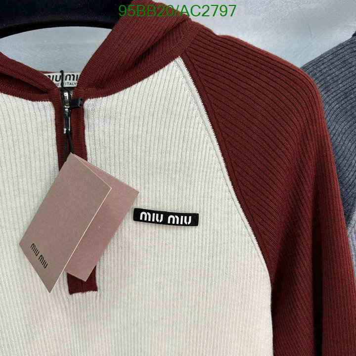 MIUMIU-Clothing Code: AC2797 $: 95USD