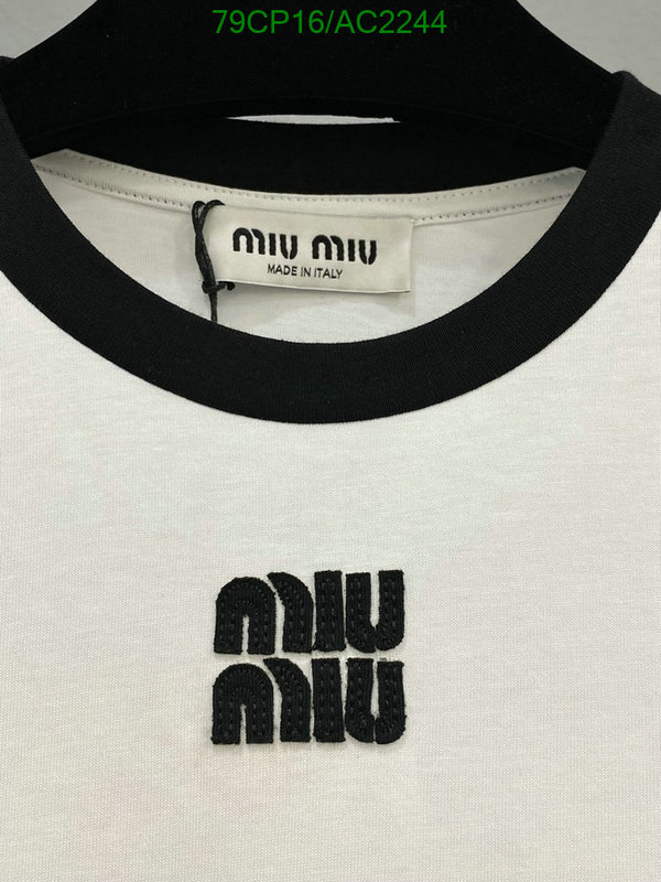 MIUMIU-Clothing Code: AC2244 $: 79USD