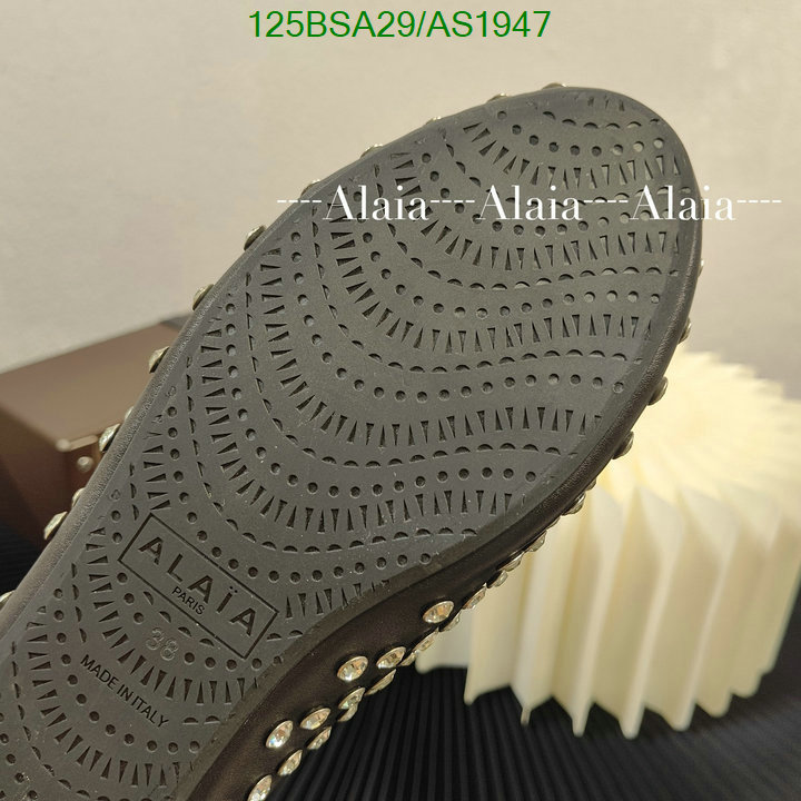 ALAIA-Women Shoes Code: AS1947 $: 125USD