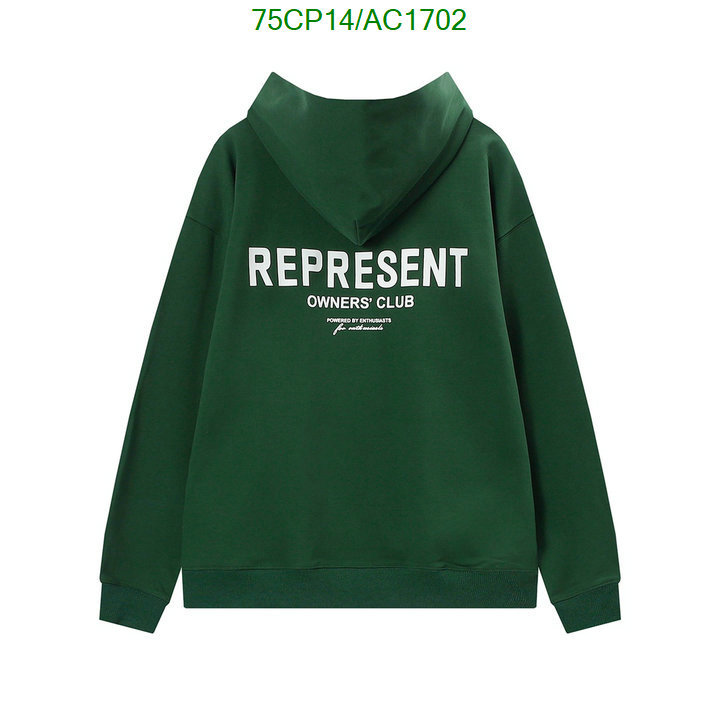 REPRESENT-Clothing Code: AC1702 $: 75USD