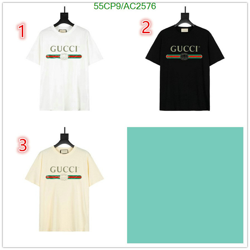 Gucci-Clothing Code: AC2576 $: 55USD