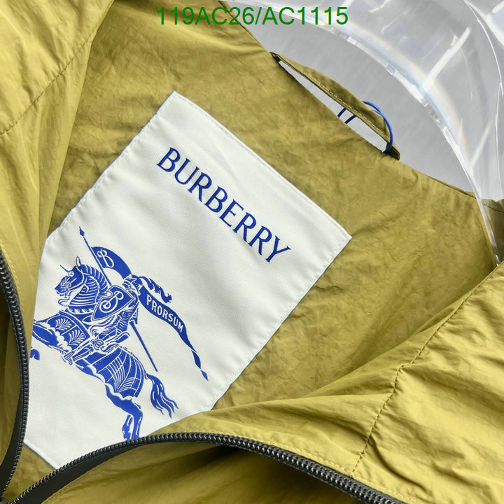 Burberry-Down jacket Women Code: AC1115 $: 119USD