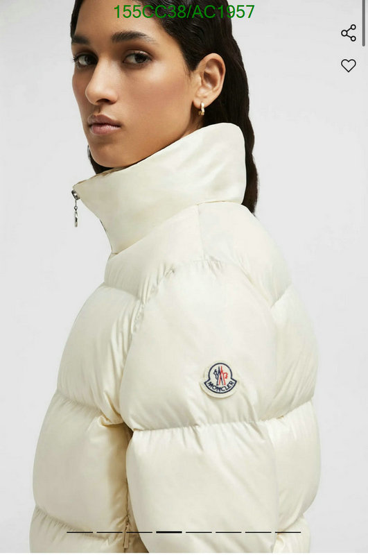 Moncler-Down jacket Women Code: AC1957 $: 155USD