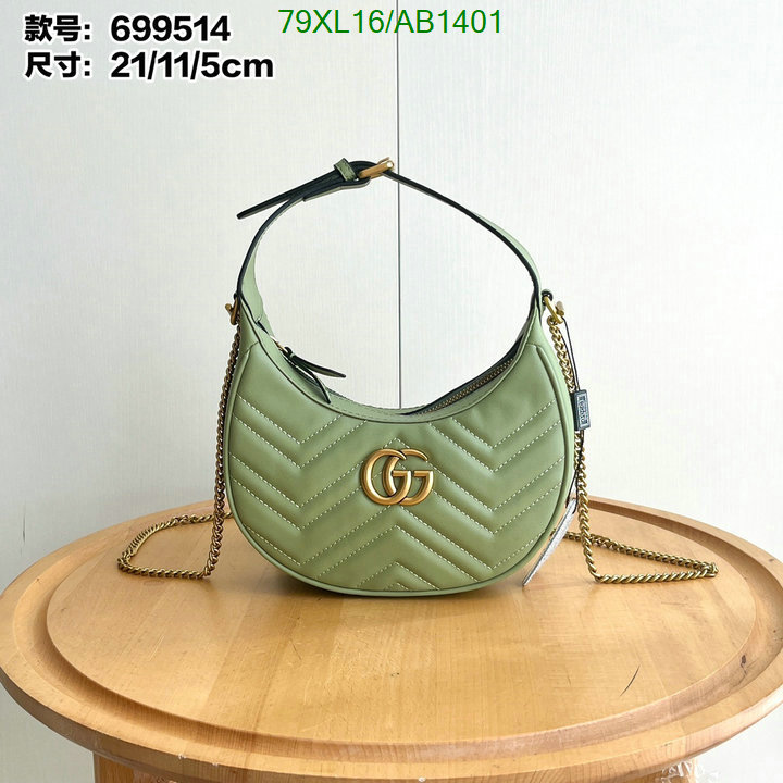 Gucci-Bag-4A Quality Code: AB1401 $: 79USD