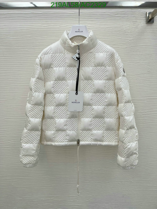 Moncler-Down jacket Women Code: AC2329 $: 219USD