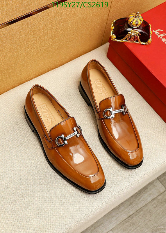 Ferragamo-Men shoes Code: CS2619 $: 119USD