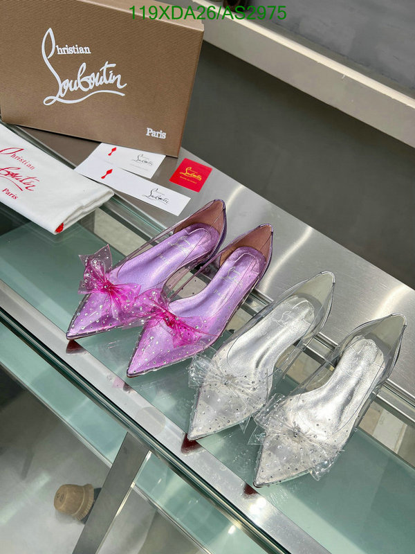 Christian Louboutin-Women Shoes Code: AS2975 $: 119USD