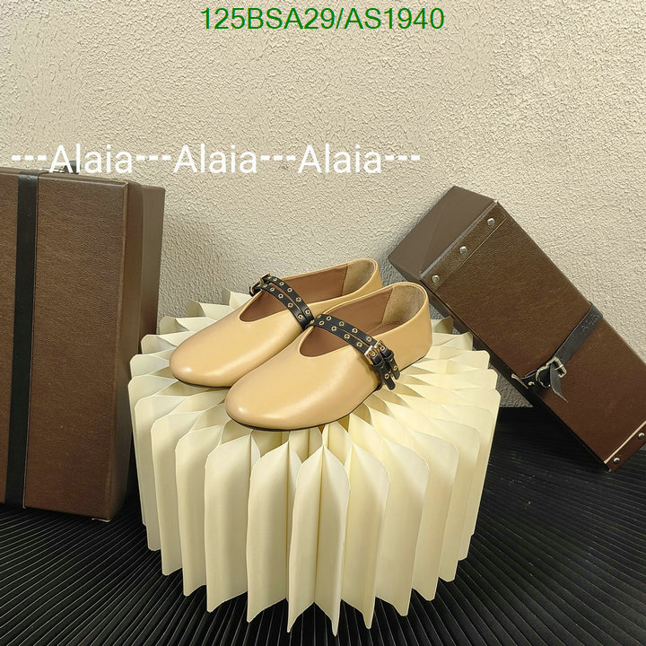 ALAIA-Women Shoes Code: AS1940 $: 125USD