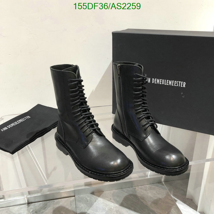 Ann Demeulemeester-Women Shoes Code: AS2259 $: 155USD