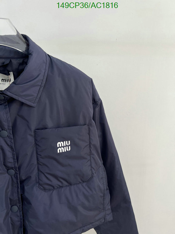 Miu Miu-Down jacket Women Code: AC1816 $: 149USD