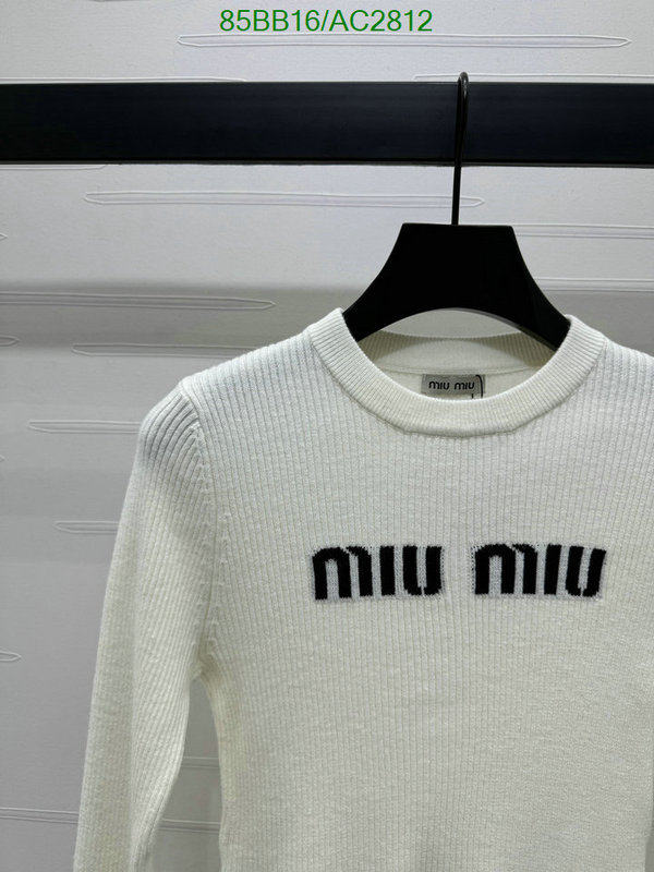 MIUMIU-Clothing Code: AC2812 $: 85USD