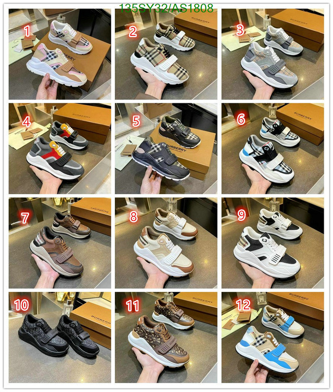 Burberry-Women Shoes Code: AS1808